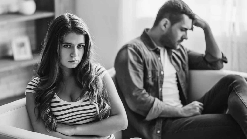 Couples fight with each other